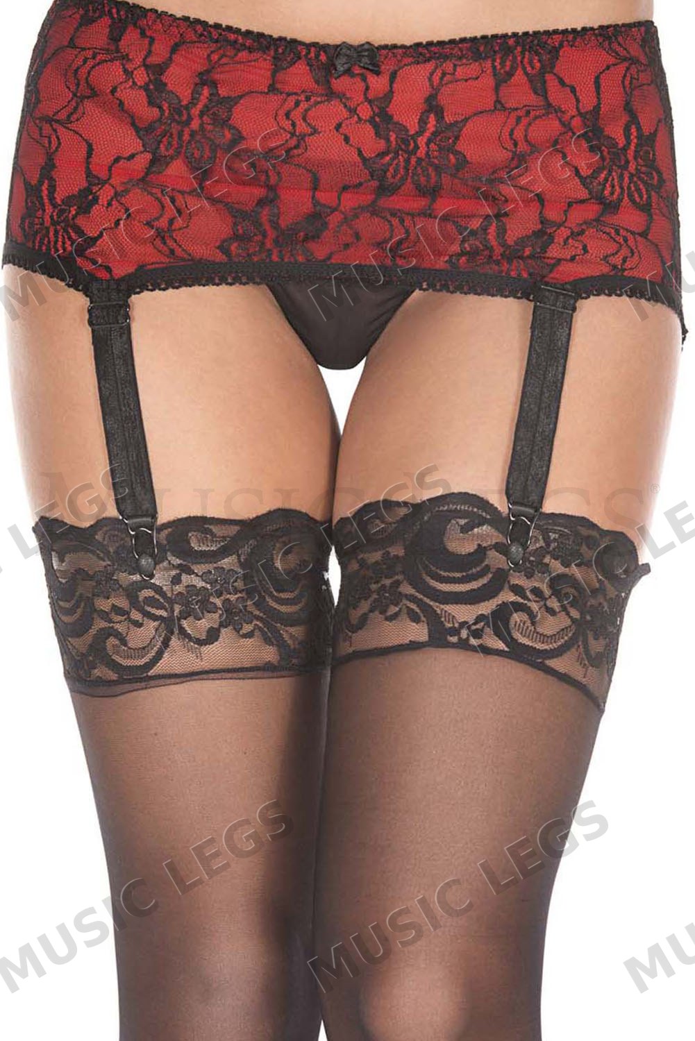 Spandex flower lace mini garte