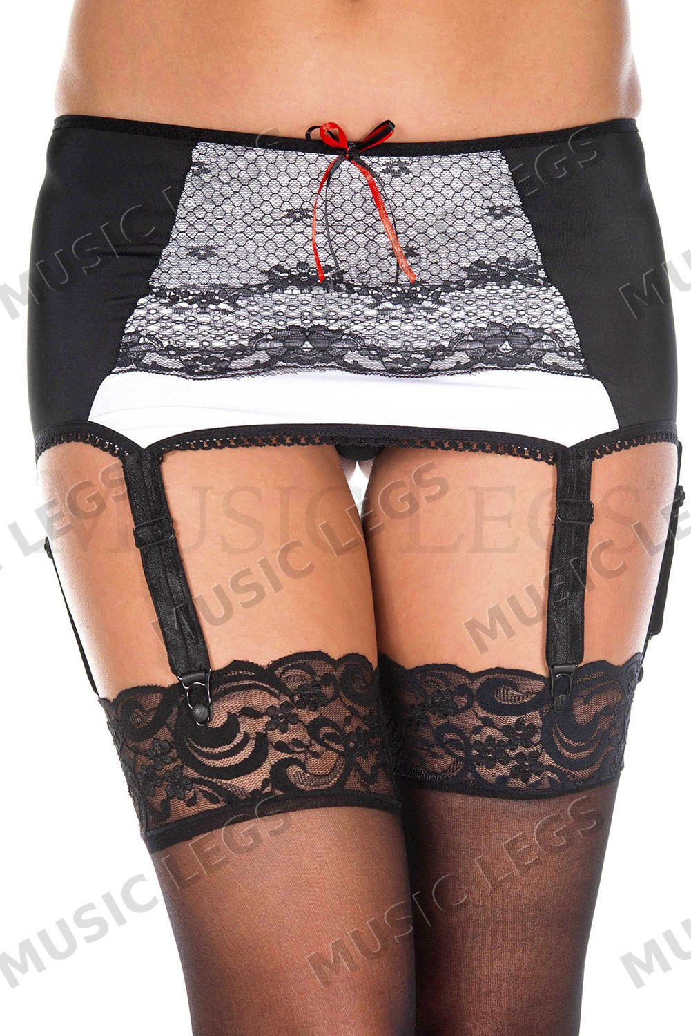 Spandex lycra with lace design