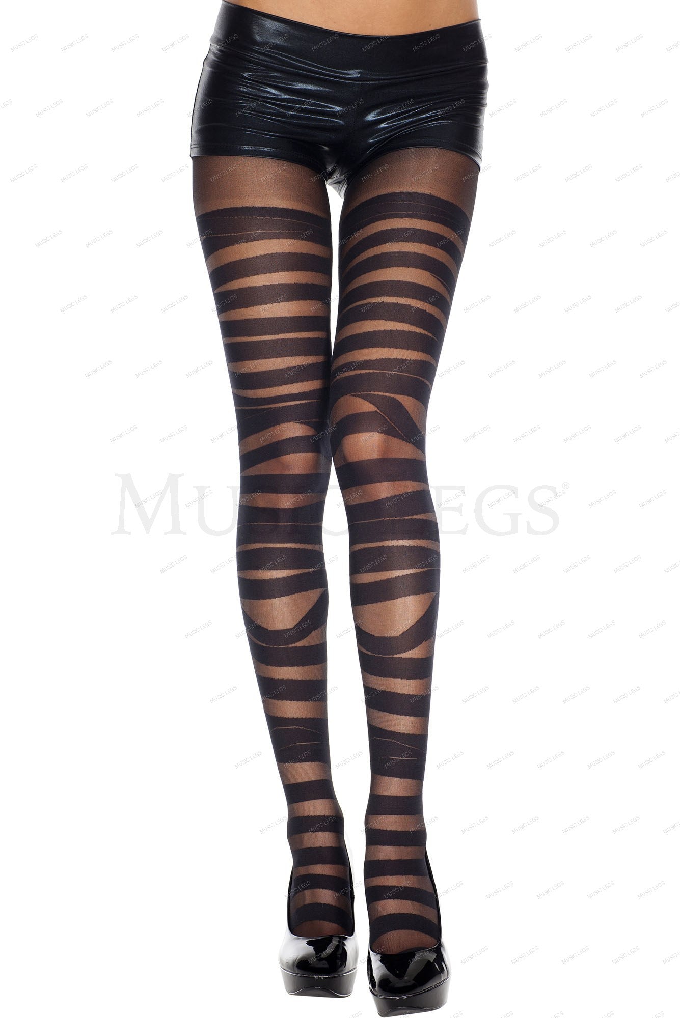 Bandage design spandex pantyho