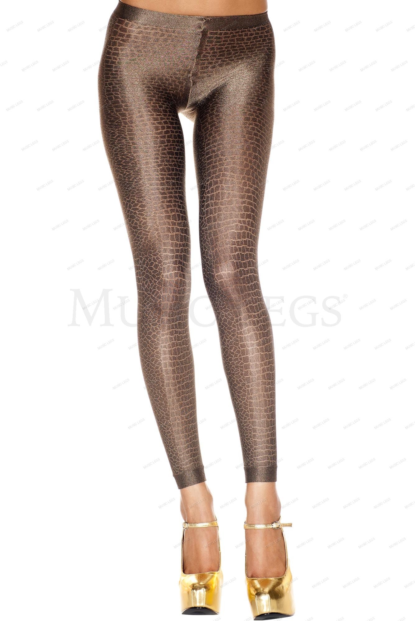 Python look spandex leggings