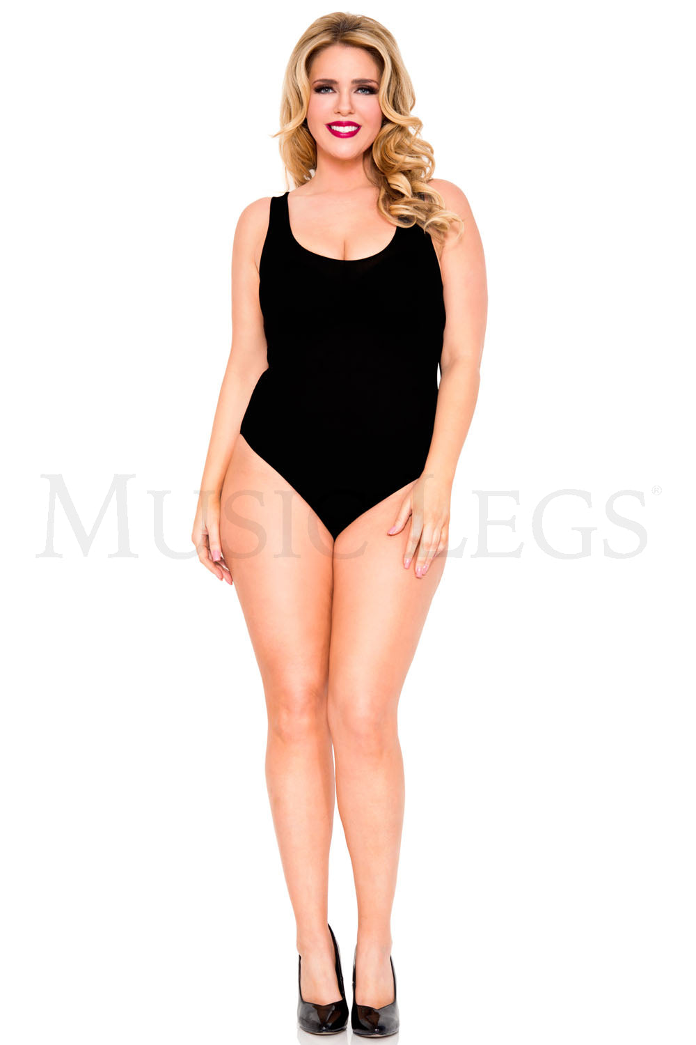 Plus size short sleeve opaque