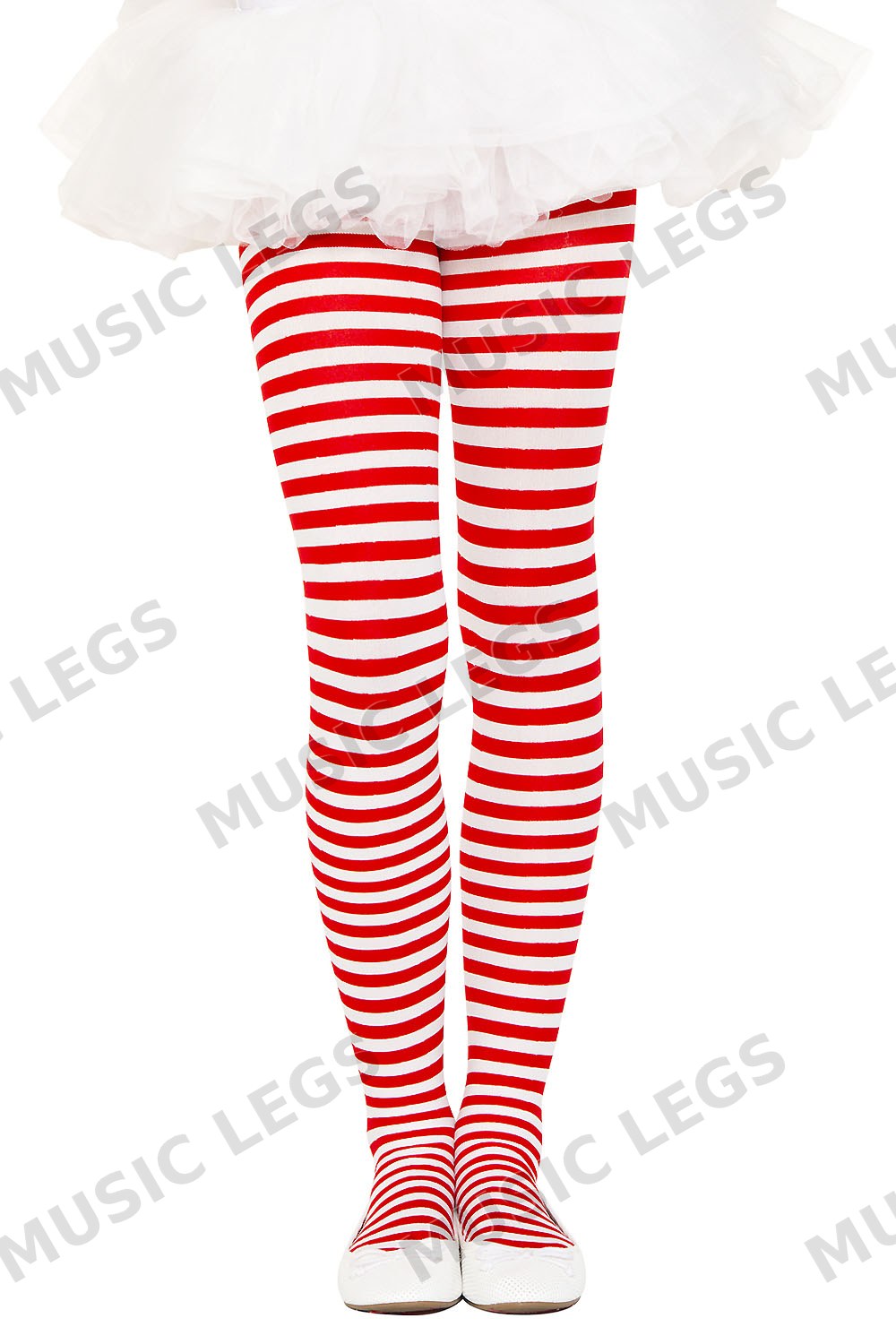 Girls striped tights