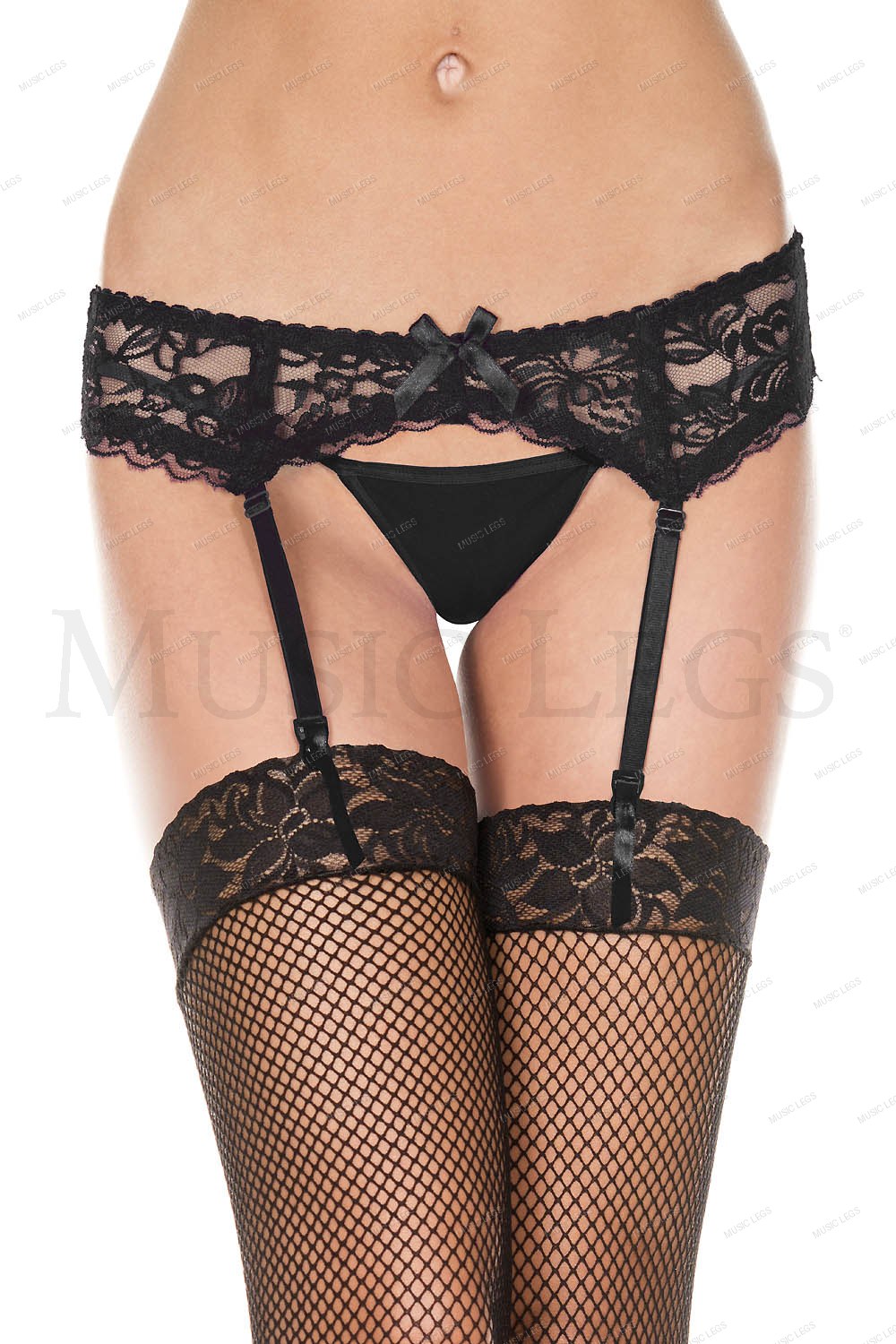 Lace garterbelt