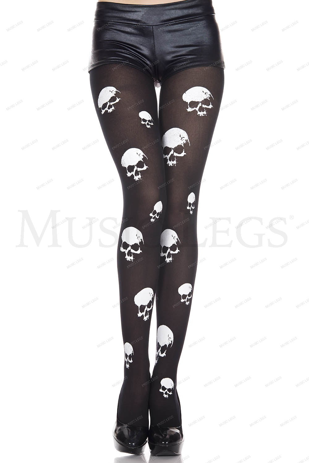 Skull head pantyhose
