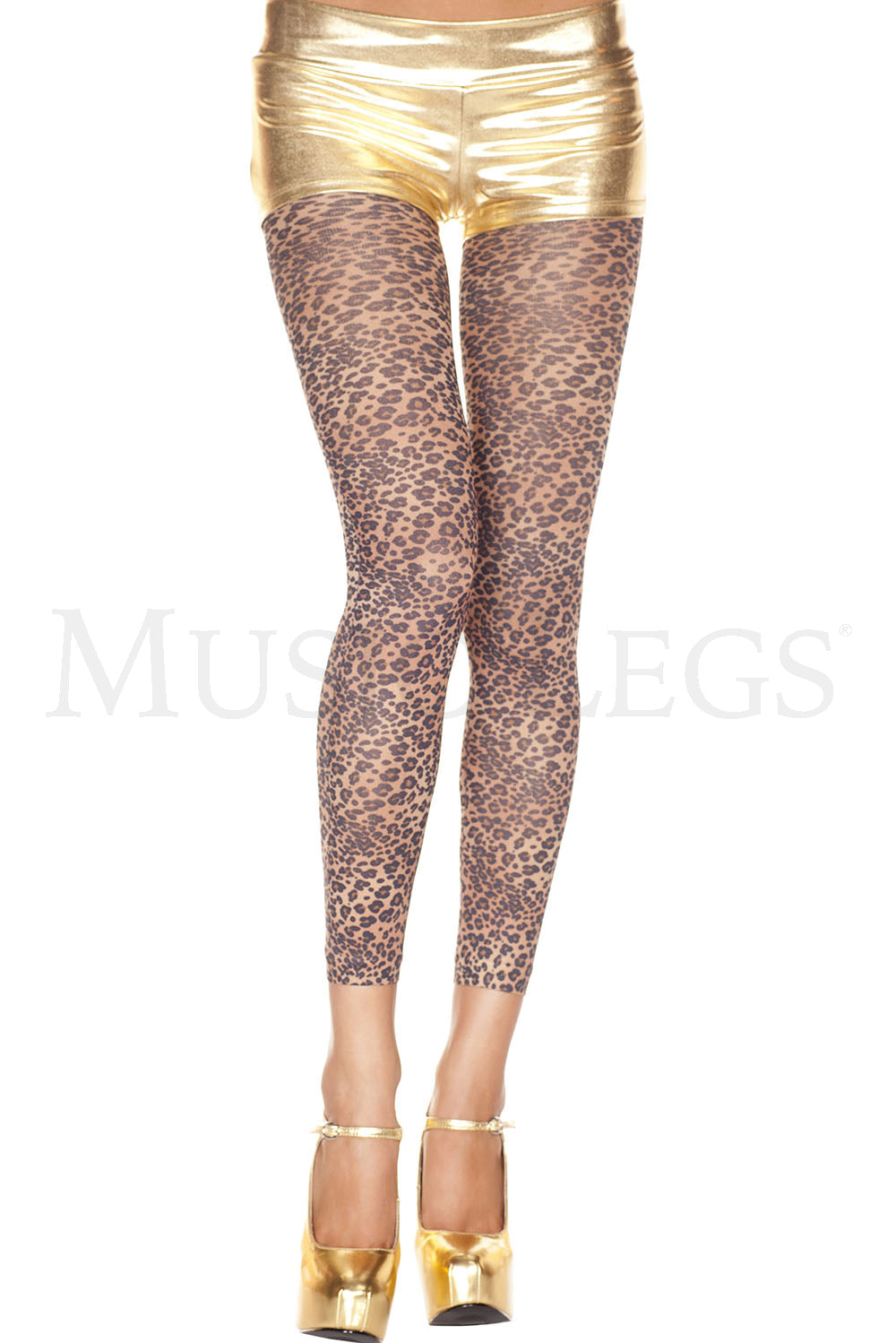 Leopard print leggings