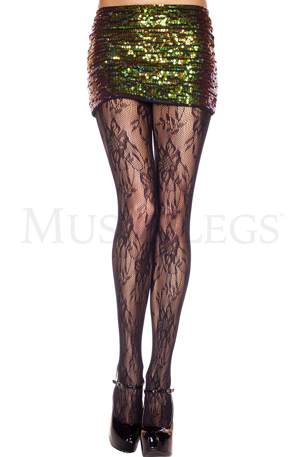 Vintage design lace spandex pa
