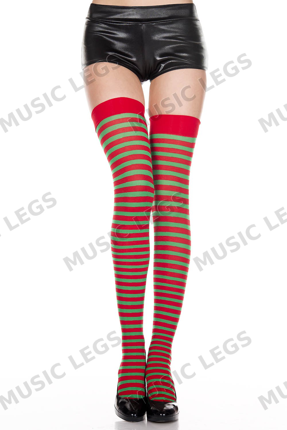 Striped thigh hi