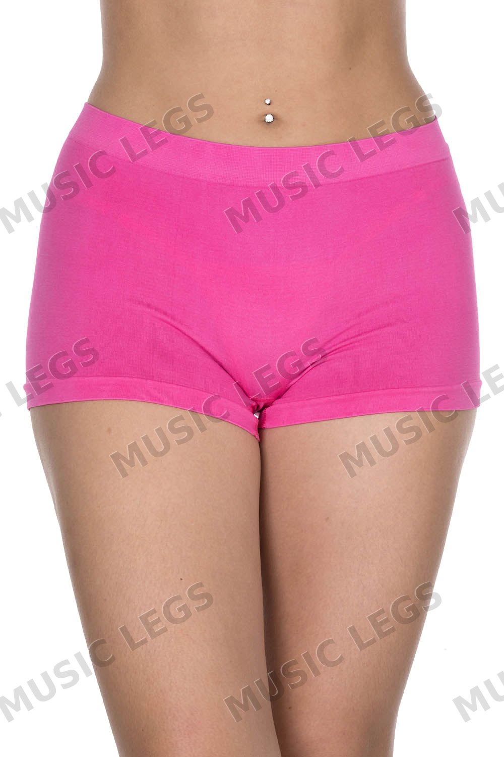 Seamless spandex boy shorts