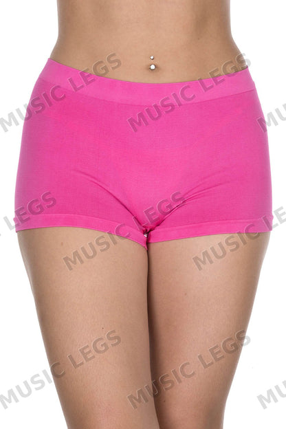 Seamless spandex boy shorts
