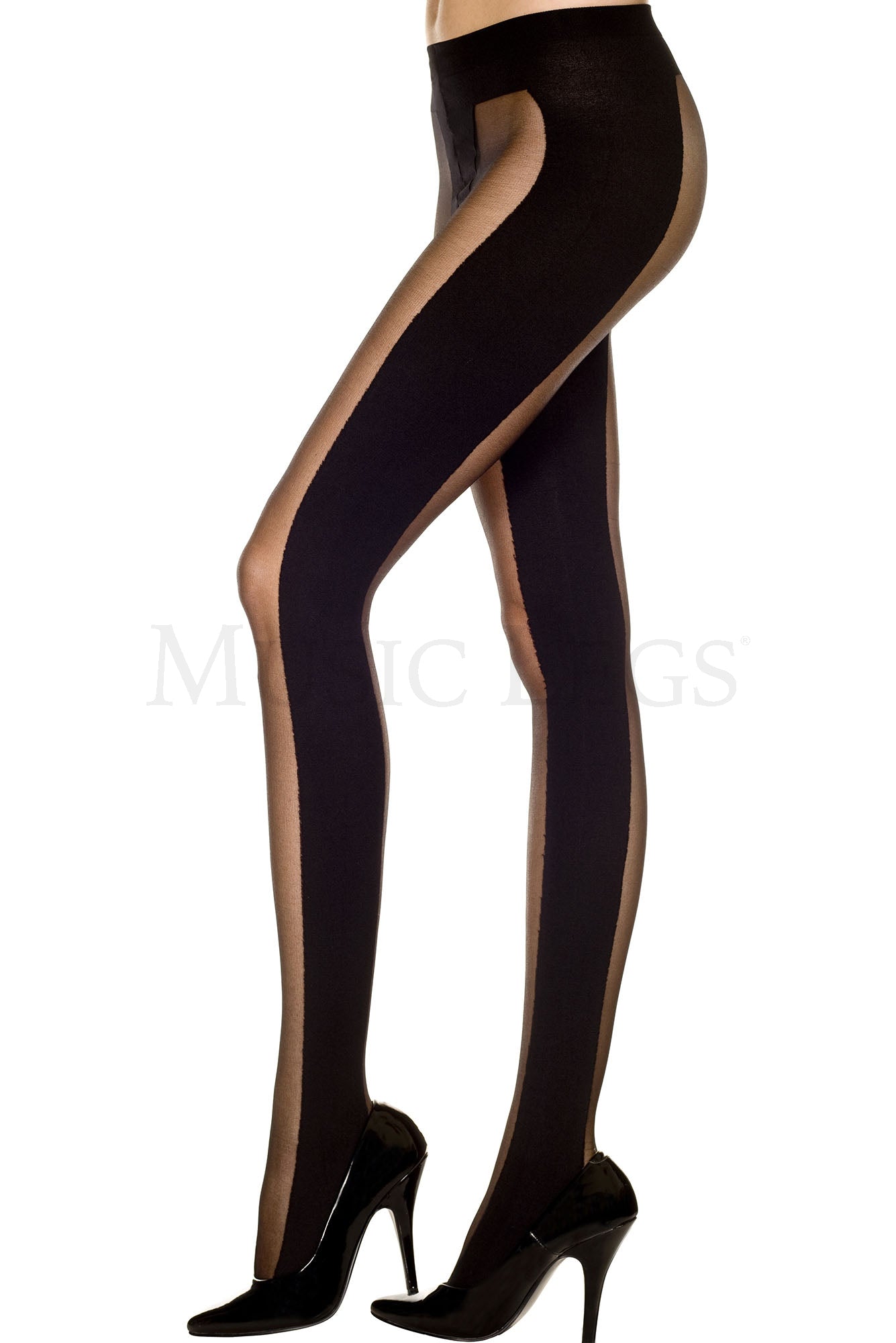 Front and back sheer panels