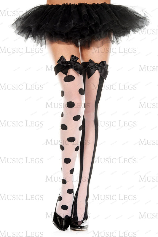 Polka dot and striped mismatch