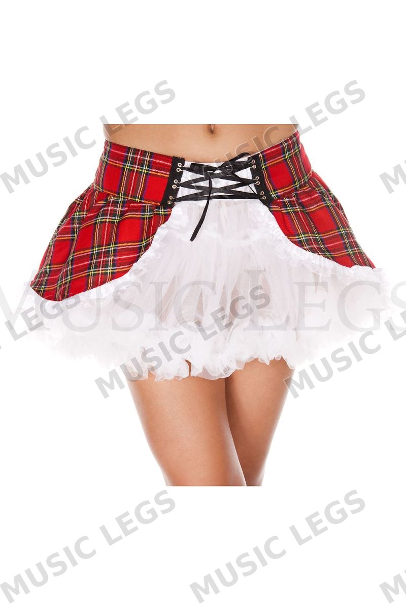 Crisscross Plaid Wrap