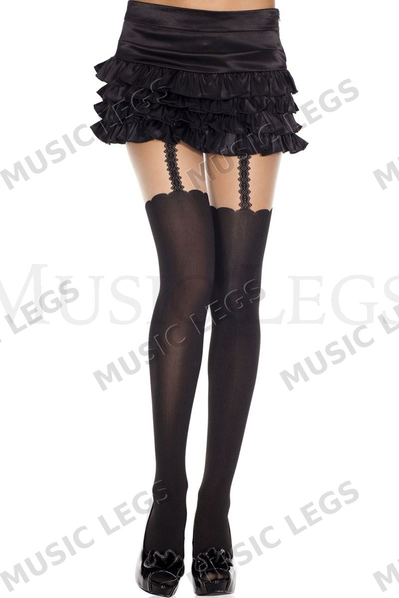 Thigh hi and suspender look sp