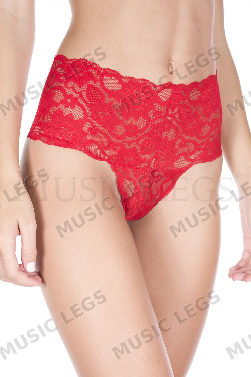 Thick lace band panty
