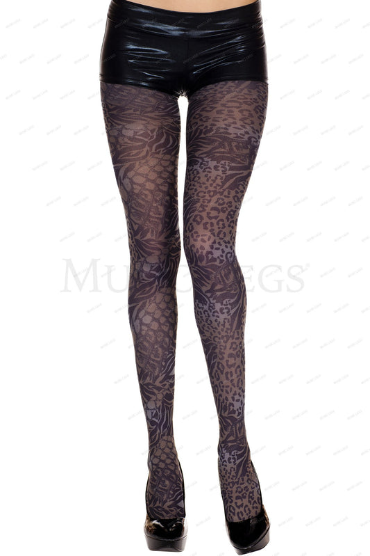 Floral and animal print design
